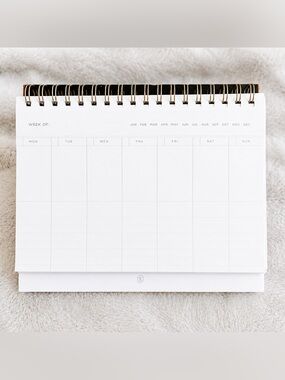Fringe Undated Weekly Desk Planner Organizer New